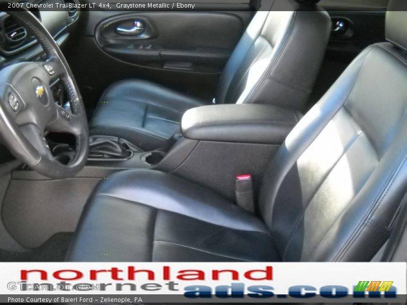 Graystone Metallic / Ebony 2007 Chevrolet TrailBlazer LT 4x4