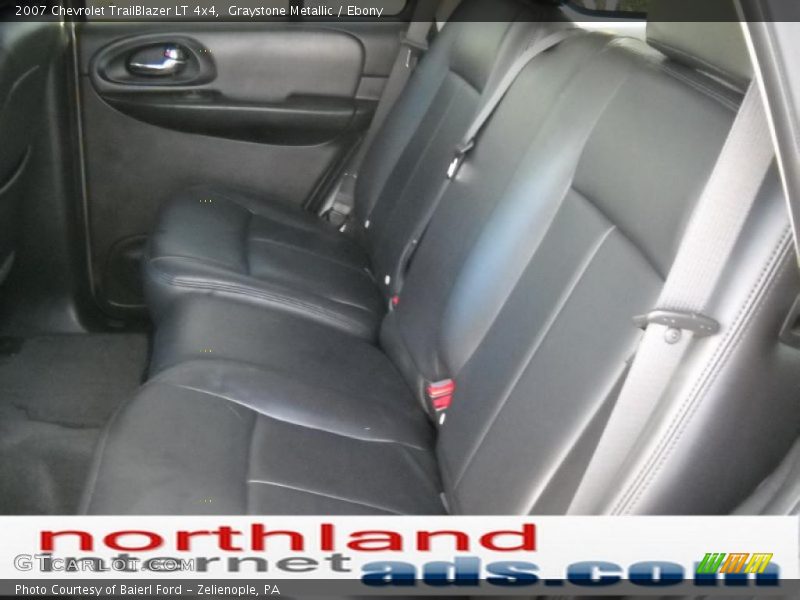 Graystone Metallic / Ebony 2007 Chevrolet TrailBlazer LT 4x4