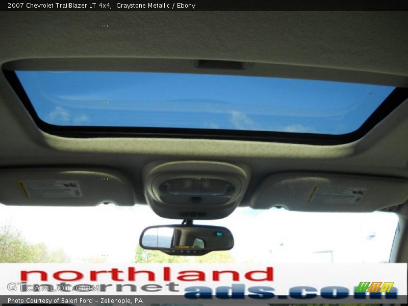 Graystone Metallic / Ebony 2007 Chevrolet TrailBlazer LT 4x4