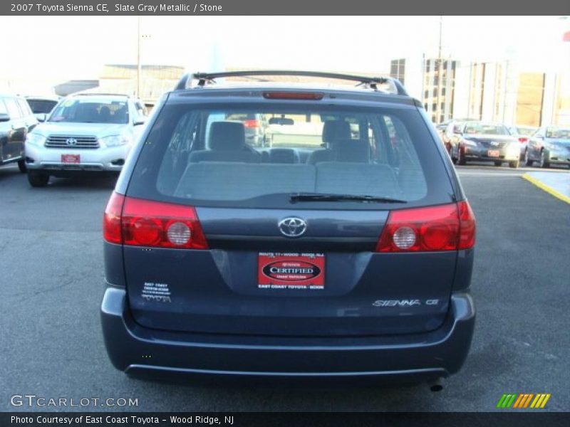 Slate Gray Metallic / Stone 2007 Toyota Sienna CE