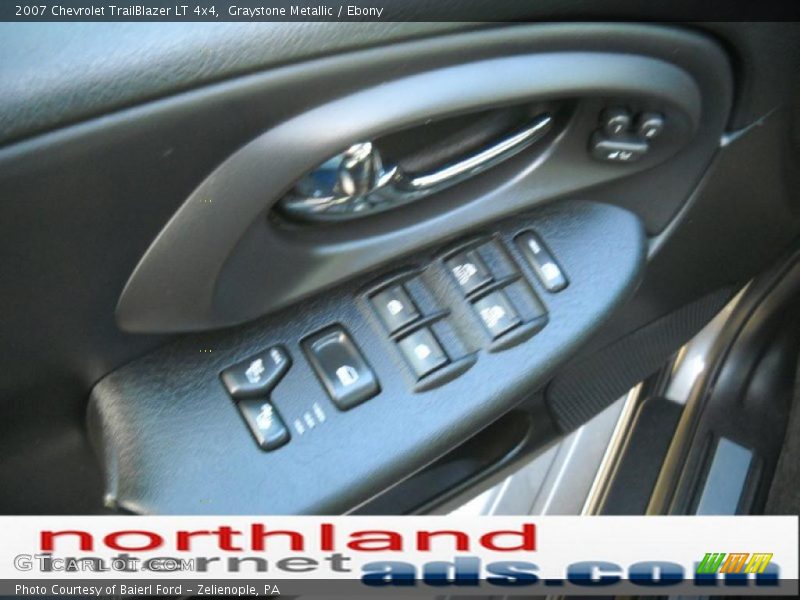 Graystone Metallic / Ebony 2007 Chevrolet TrailBlazer LT 4x4