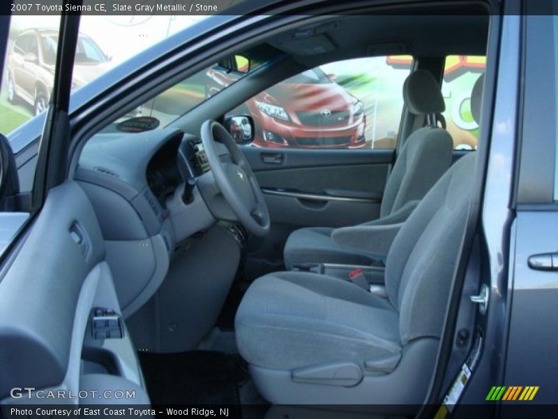 Slate Gray Metallic / Stone 2007 Toyota Sienna CE