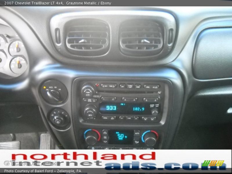 Graystone Metallic / Ebony 2007 Chevrolet TrailBlazer LT 4x4