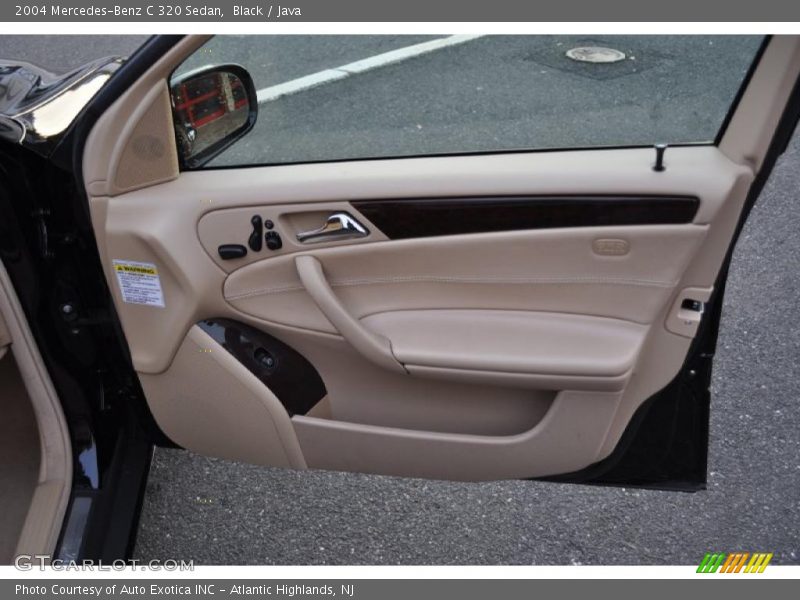 Black / Java 2004 Mercedes-Benz C 320 Sedan