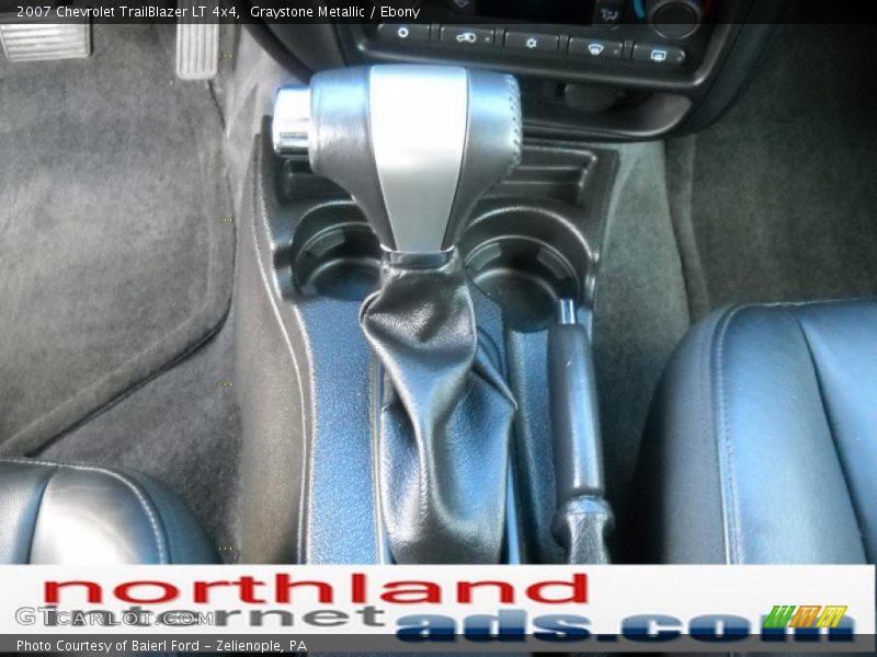 Graystone Metallic / Ebony 2007 Chevrolet TrailBlazer LT 4x4