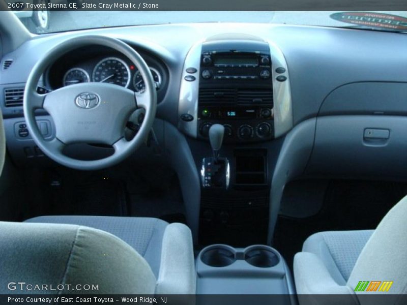 Slate Gray Metallic / Stone 2007 Toyota Sienna CE