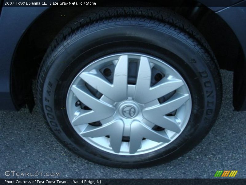 Slate Gray Metallic / Stone 2007 Toyota Sienna CE
