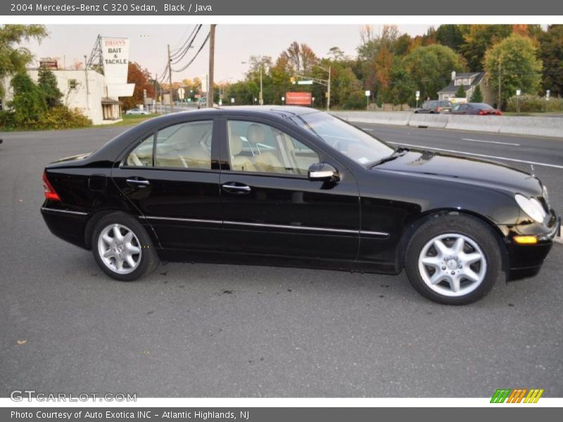 Black / Java 2004 Mercedes-Benz C 320 Sedan