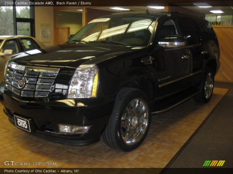 Black Raven / Ebony 2008 Cadillac Escalade AWD