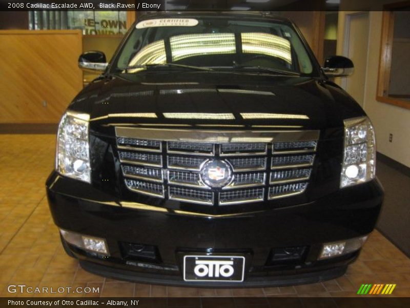 Black Raven / Ebony 2008 Cadillac Escalade AWD