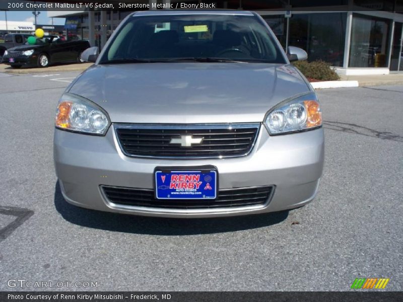Silverstone Metallic / Ebony Black 2006 Chevrolet Malibu LT V6 Sedan