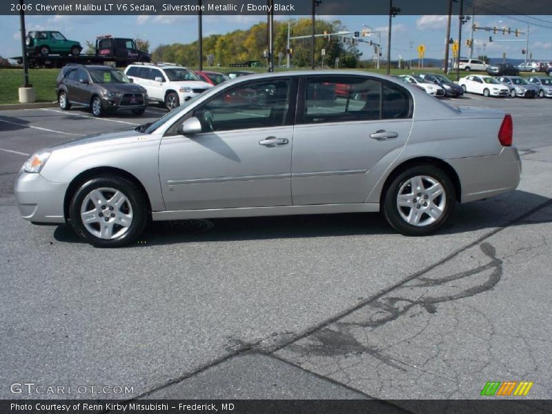 Silverstone Metallic / Ebony Black 2006 Chevrolet Malibu LT V6 Sedan