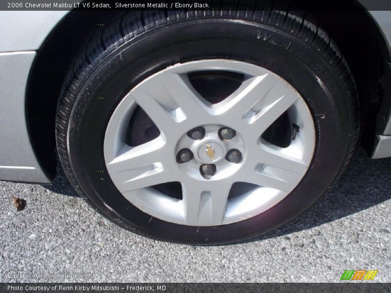 Silverstone Metallic / Ebony Black 2006 Chevrolet Malibu LT V6 Sedan