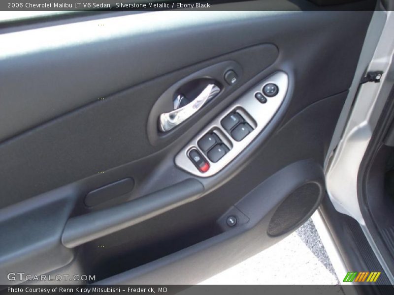 Silverstone Metallic / Ebony Black 2006 Chevrolet Malibu LT V6 Sedan