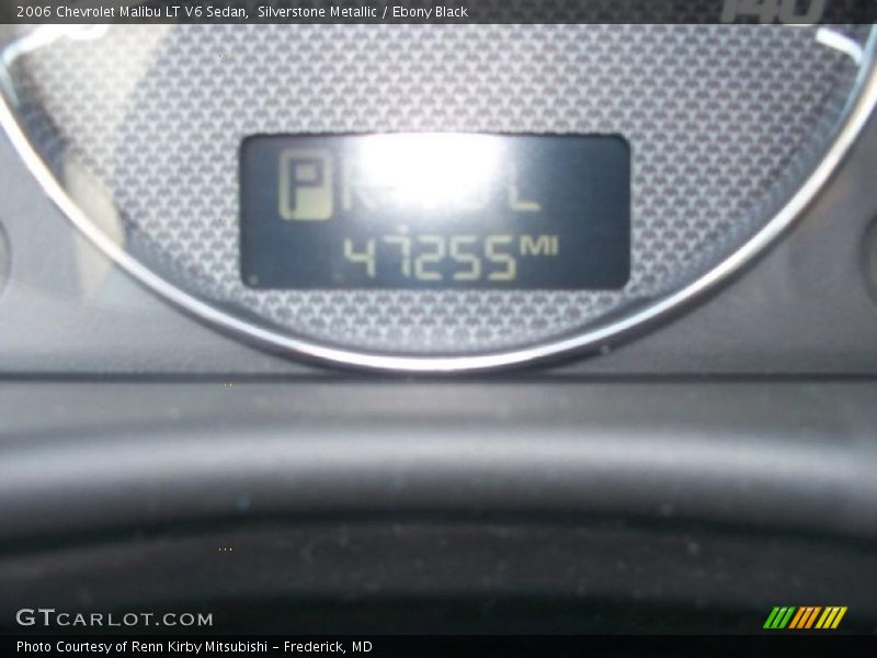 Silverstone Metallic / Ebony Black 2006 Chevrolet Malibu LT V6 Sedan