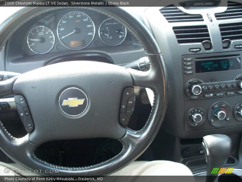 Silverstone Metallic / Ebony Black 2006 Chevrolet Malibu LT V6 Sedan