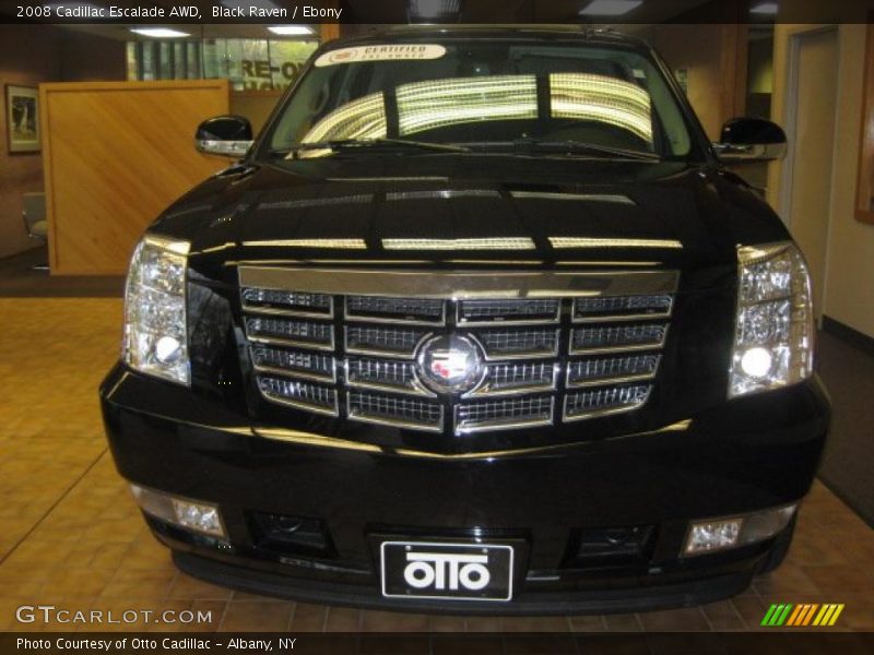Black Raven / Ebony 2008 Cadillac Escalade AWD