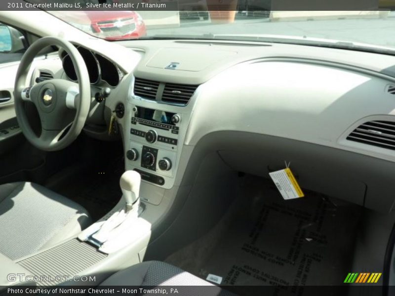 Silver Ice Metallic / Titanium 2011 Chevrolet Malibu LS