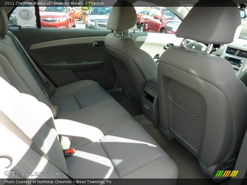 Silver Ice Metallic / Titanium 2011 Chevrolet Malibu LS