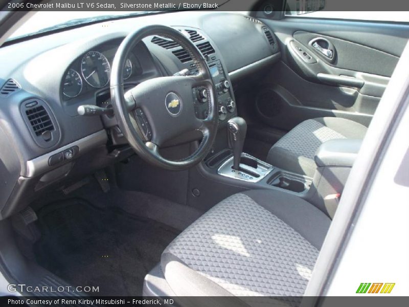 Silverstone Metallic / Ebony Black 2006 Chevrolet Malibu LT V6 Sedan