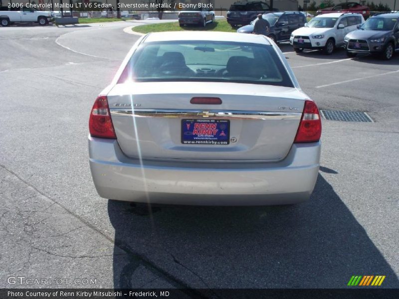 Silverstone Metallic / Ebony Black 2006 Chevrolet Malibu LT V6 Sedan