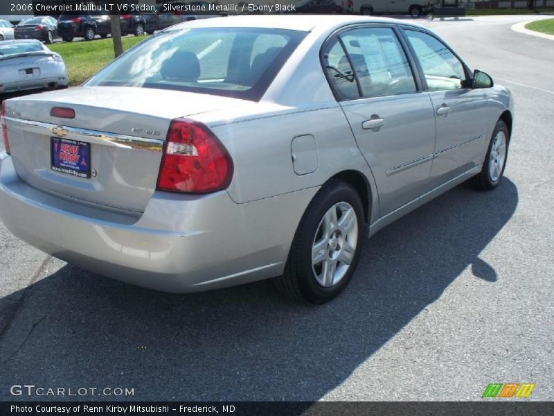Silverstone Metallic / Ebony Black 2006 Chevrolet Malibu LT V6 Sedan