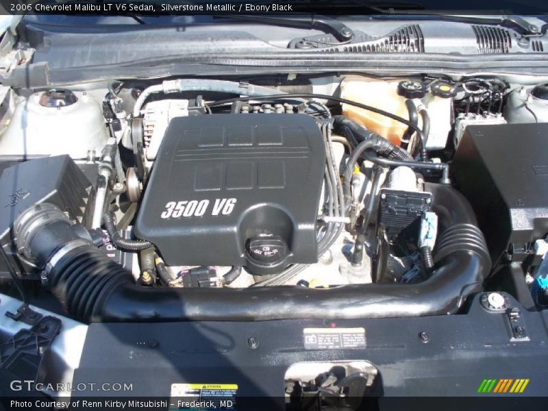 Silverstone Metallic / Ebony Black 2006 Chevrolet Malibu LT V6 Sedan