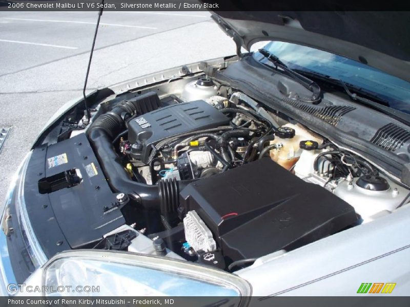 Silverstone Metallic / Ebony Black 2006 Chevrolet Malibu LT V6 Sedan