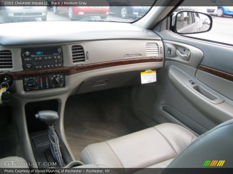 Black / Medium Gray 2003 Chevrolet Impala LS