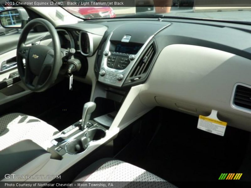 Dashboard of 2011 Equinox LS AWD