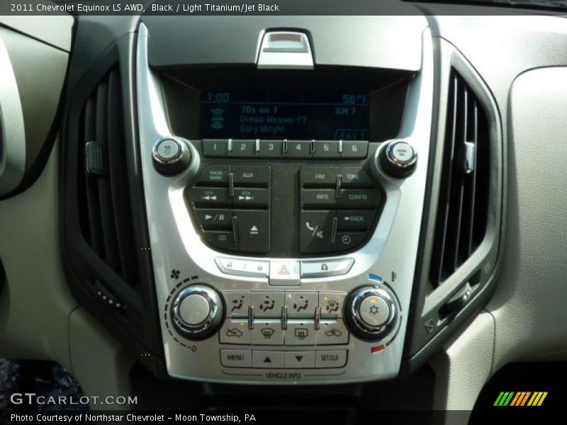 Controls of 2011 Equinox LS AWD