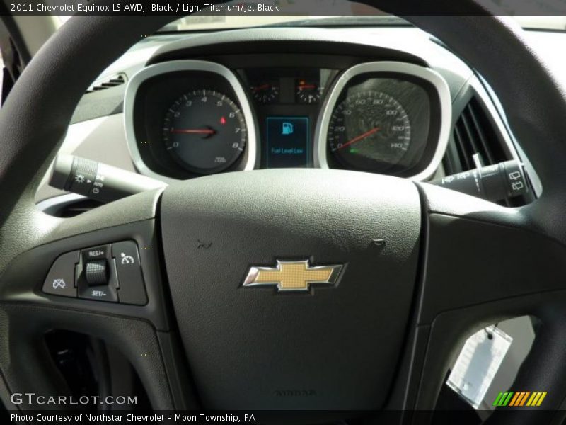 Black / Light Titanium/Jet Black 2011 Chevrolet Equinox LS AWD