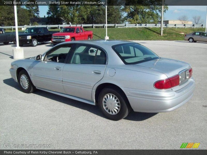 Sterling Silver Metallic / Medium Gray 2003 Buick LeSabre Custom