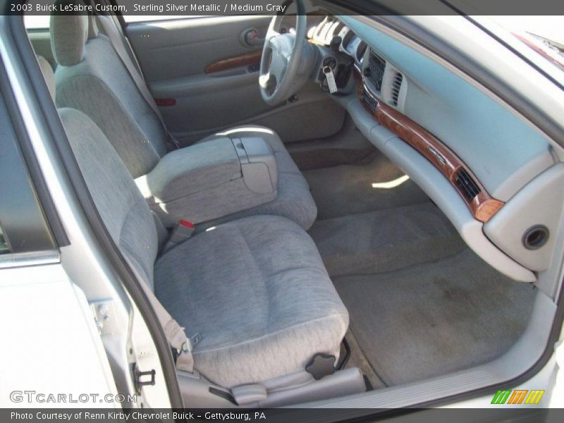 Sterling Silver Metallic / Medium Gray 2003 Buick LeSabre Custom