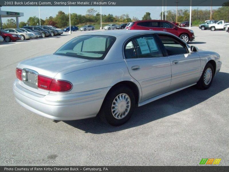 Sterling Silver Metallic / Medium Gray 2003 Buick LeSabre Custom