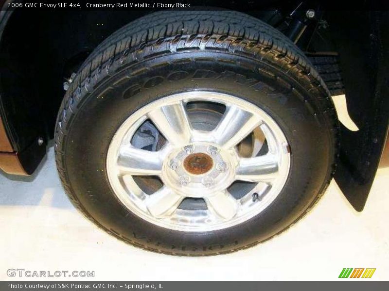 Cranberry Red Metallic / Ebony Black 2006 GMC Envoy SLE 4x4