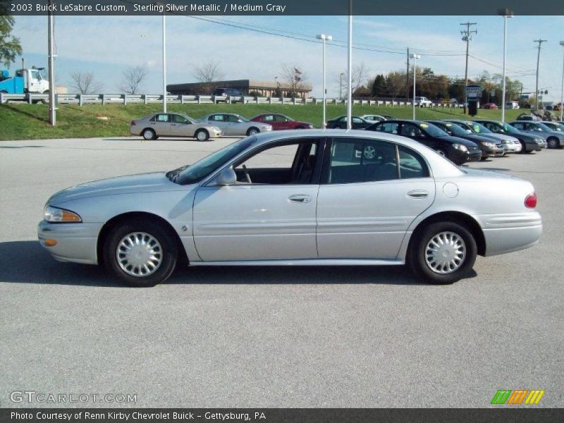 Sterling Silver Metallic / Medium Gray 2003 Buick LeSabre Custom