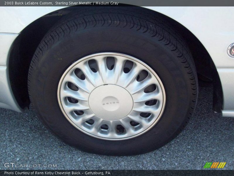 Sterling Silver Metallic / Medium Gray 2003 Buick LeSabre Custom