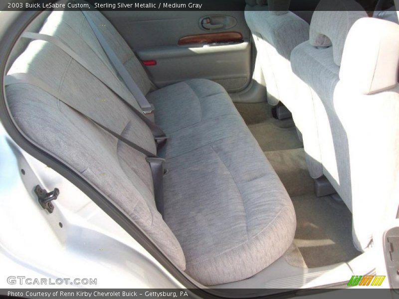 Sterling Silver Metallic / Medium Gray 2003 Buick LeSabre Custom
