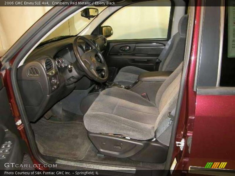 Cranberry Red Metallic / Ebony Black 2006 GMC Envoy SLE 4x4