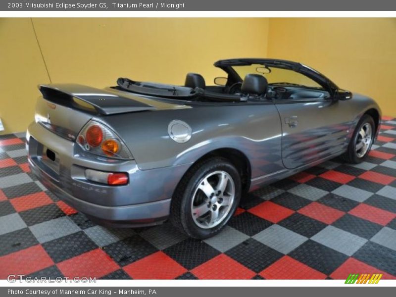 Titanium Pearl / Midnight 2003 Mitsubishi Eclipse Spyder GS