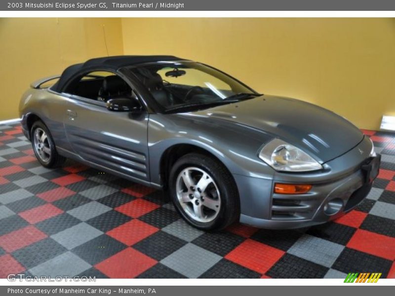Titanium Pearl / Midnight 2003 Mitsubishi Eclipse Spyder GS