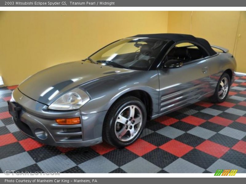 Titanium Pearl / Midnight 2003 Mitsubishi Eclipse Spyder GS