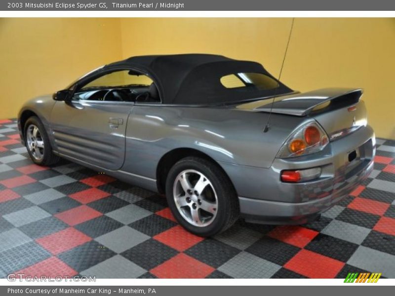 Titanium Pearl / Midnight 2003 Mitsubishi Eclipse Spyder GS
