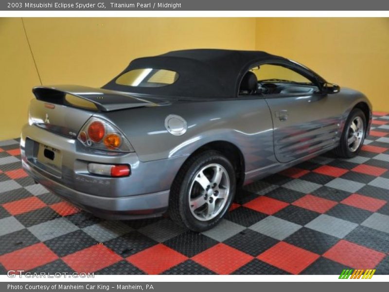 Titanium Pearl / Midnight 2003 Mitsubishi Eclipse Spyder GS