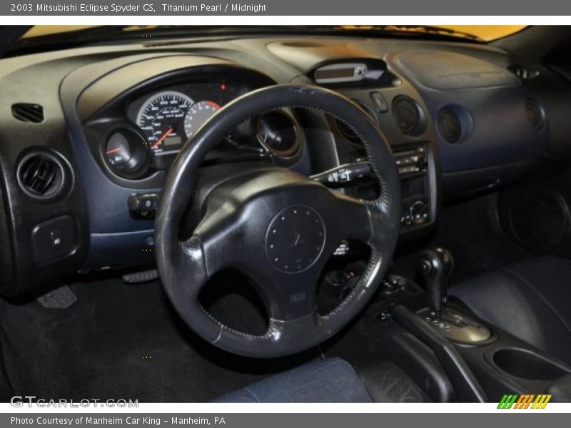 Titanium Pearl / Midnight 2003 Mitsubishi Eclipse Spyder GS