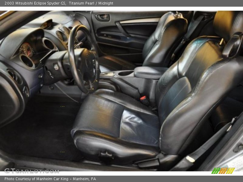 Titanium Pearl / Midnight 2003 Mitsubishi Eclipse Spyder GS