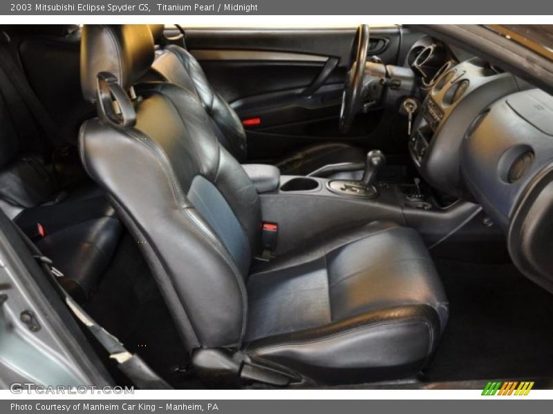 Titanium Pearl / Midnight 2003 Mitsubishi Eclipse Spyder GS