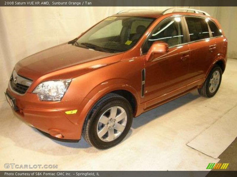 Sunburst Orange / Tan 2008 Saturn VUE XR AWD