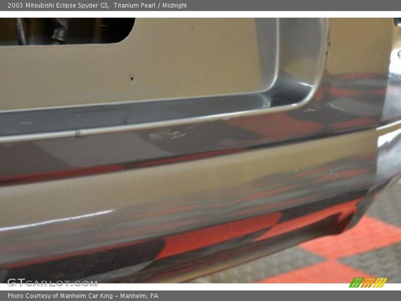 Titanium Pearl / Midnight 2003 Mitsubishi Eclipse Spyder GS